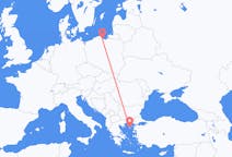 Vuelos desde Gdańsk, Polonia a Lemnos, Grecia