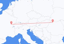 Flyrejser fra Dole, Frankrig til Baia Mare, Rumænien