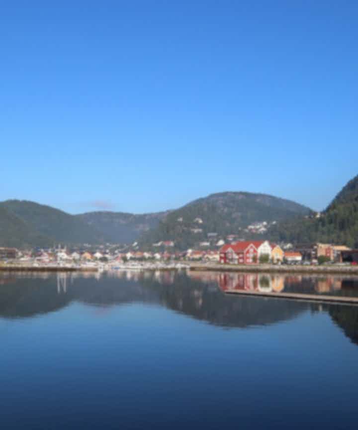 Flights from Nantes, France to Namsos, Norway