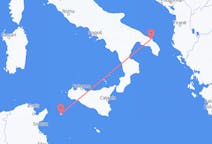 Voli dalla città di Pantelleria per Brindisi
