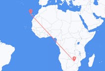 Flyg från Bulawayo, Zimbabwe till La Palma, Spanien