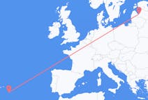 Flights from Santa Maria Island, Portugal to Riga, Latvia