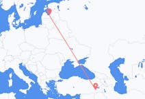Fly fra Riga til Siirt