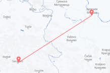 Flyrejser fra Sarajevo til Beograd
