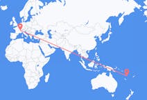 Flyreiser fra Valesdir, Vanuatu til Genève, Sveits
