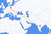 Flights from Hyderabad to Prague