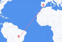 Flyrejser fra Goiânia til Malaga