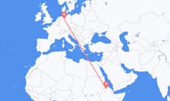 Flights from Shire, Ethiopia to Hanover, Germany