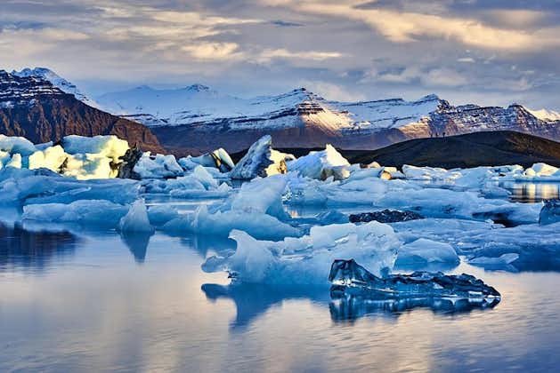Tour privato della costa meridionale e della laguna glaciale da Reykjavik
