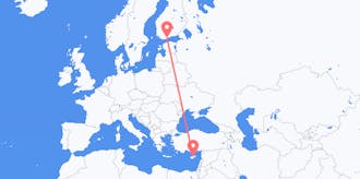 Flyrejser fra Finland til Cypern