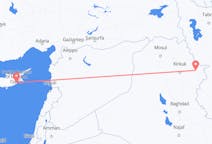 Flyreiser fra Suleimania, til Larnaka