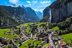 Excursion d'une journée dans les villages suisses (Interlaken-Grindelwald) avec des locaux