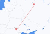 Loty z Jassy, Rumunia do Moskwa, Rosja