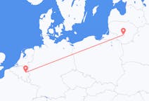 Flights from Kaunas in Lithuania to Liège in Belgium