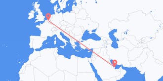 Flights from Qatar to Belgium