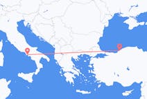 Flyrejser fra Zonguldak til Napoli