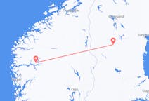 Vluchten van Sveg naar Sogndal
