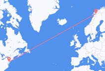 Flyreiser fra North Philadelphia, til Narvik