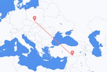 Flyreiser fra Şanlıurfa, Tyrkia til Katowice, Polen