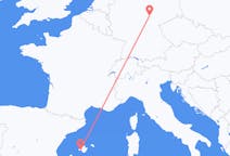 Flyrejser fra Erfurt, Tyskland til Palma de Mallorca, Spanien