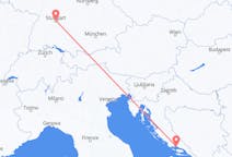 Flights from Split in Croatia to Stuttgart in Germany