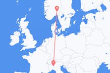 Flyrejser fra Milano til Oslo
