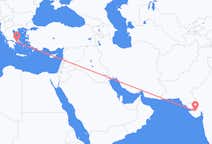 印度出发地 拉杰果德飞往印度目的地 雅典的航班