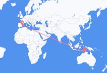Flyrejser fra Darwin, Australien til Valencia, Spanien