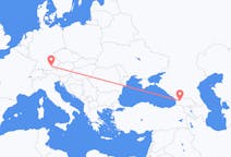 Flyreiser fra Kutaisi, Georgia til München, Tyskland