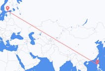 Flyrejser fra Laoag, Filippinerne til Helsinki, Finland