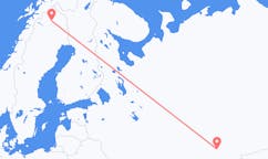 Flights from Ufa, Russia to Kiruna, Sweden