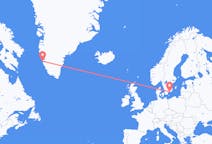 Flyrejser fra Ronneby, Sverige til Nuuk, Grønland