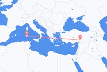 Flights from Cagliari, Italy to Kahramanmaraş, Turkey
