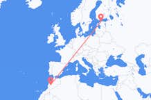 Flyrejser fra Marrakech til Tallinn