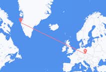 出发地 格陵兰出发地 西西缪特目的地 捷克布拉格的航班