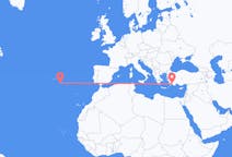 Flights from Santa Maria Island, Portugal to Dalaman, Turkey
