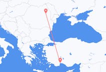 Vuelos de Antalya, Turquía a Bacău, Rumanía