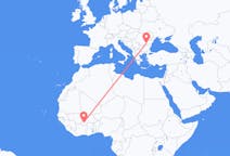 Flyreiser fra Bobo-Dioulasso, Burkina Faso til București, Romania
