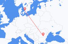 Flyreiser fra Ängelholm, til București