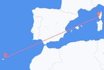 Flights from Ajaccio, France to Vila Baleira, Portugal
