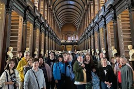 Ruta de acceso a primera hora al Libro de Kells con castillo de Dublín