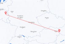 Flyg från Liege, Belgien till Bratislava, Slovakien