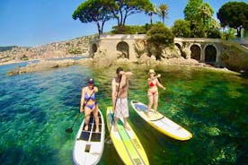 Stand-Up Paddle & Snorkeling con guía local cerca de Niza