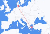 Flights from Parikia, Greece to Hamburg, Germany