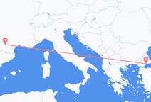 Fly fra Tekirdağ til Toulouse