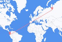 Flights from Guayaquil, Ecuador to Nadym, Russia