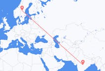 Flights from Nagpur, India to Sveg, Sweden