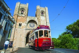 Lissabon allt-i-ett hop on–hop off-buss och spårvagn med kryssning på floden