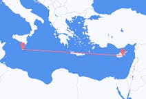Vluchten van Valletta, Malta naar Larnaca, Cyprus