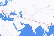 Flyreiser fra Shenzhen, til Venezia